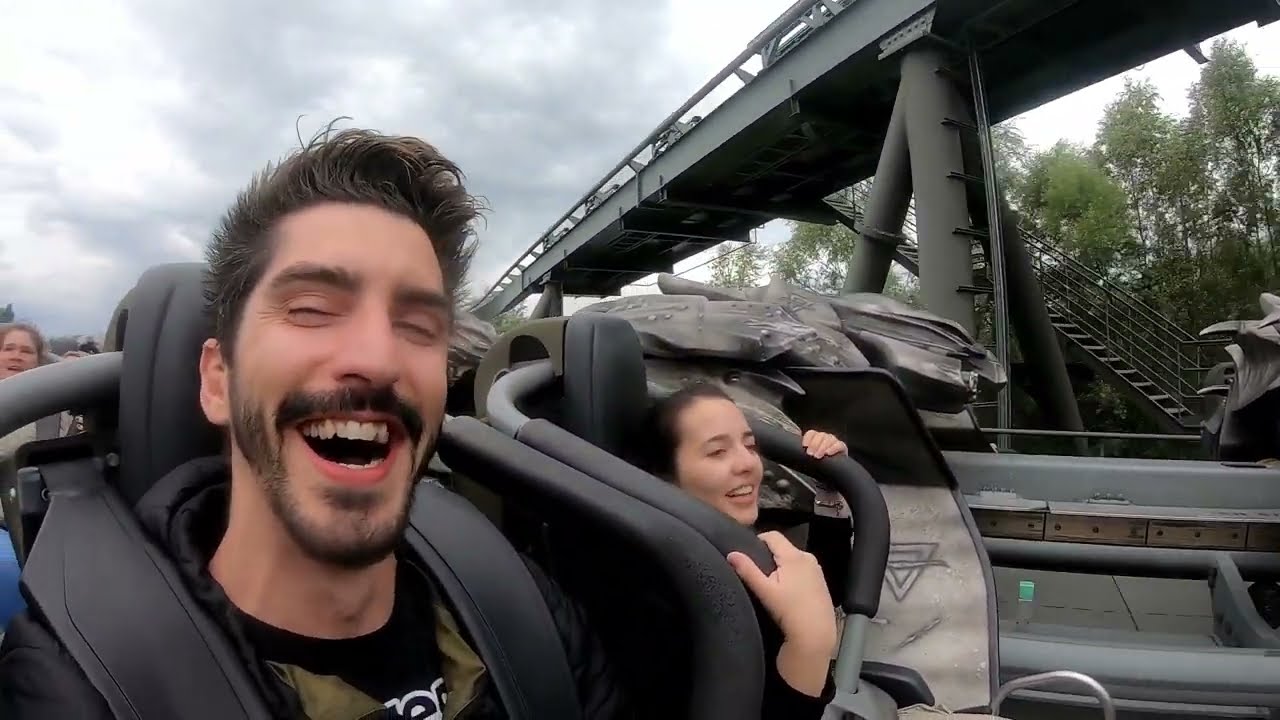 Thorpe Park - The Swarm (100kmh Force 4.5G)