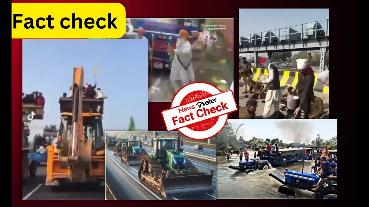 Debunking 5 old and unrelated claims gone viral amid Farmers' Protest 2024