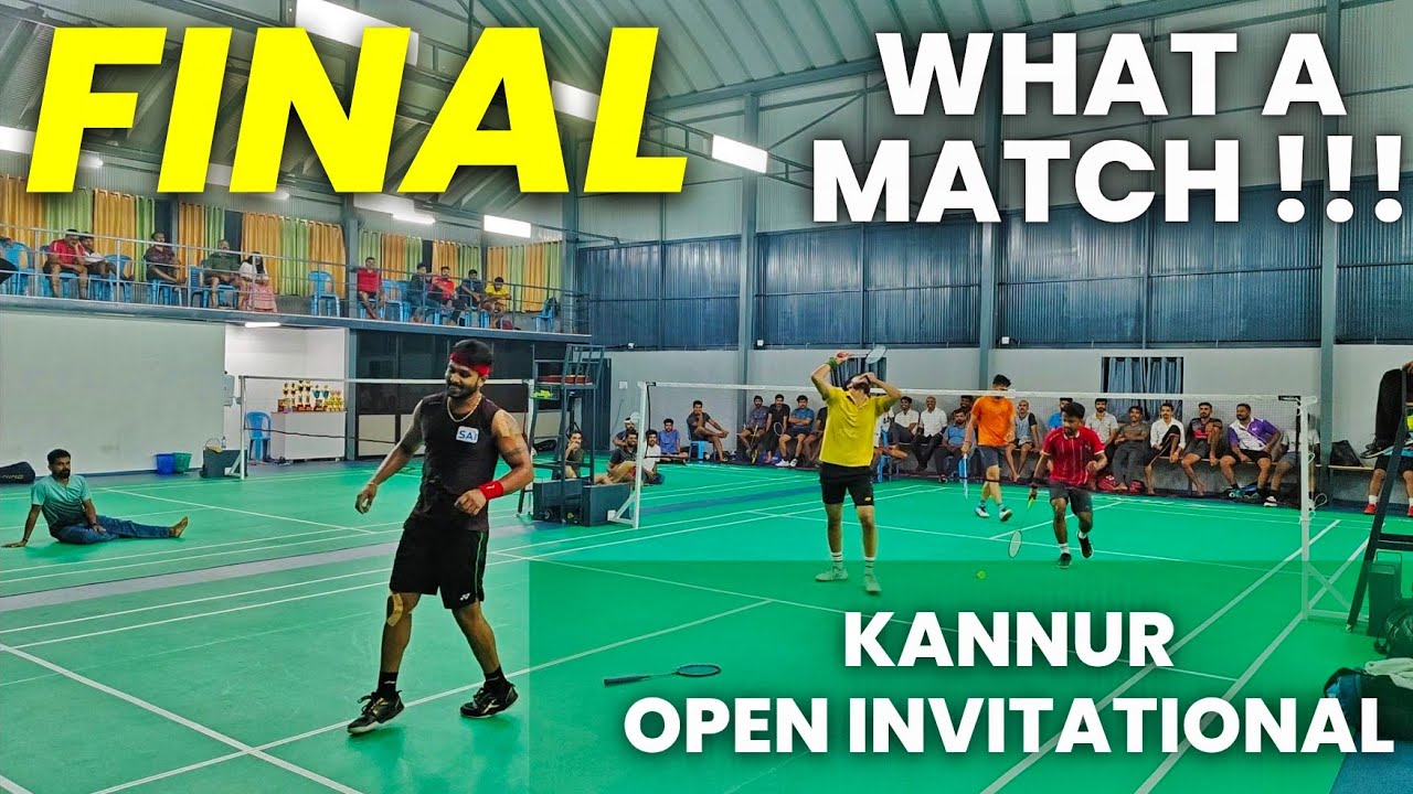 AMARJITH/SHEHILVS SARANG/THEJAS SHIVAKUMAR -KANNUR OPEN INVITATIONAL BADMINTON TOURNAMENT FINAL 2025