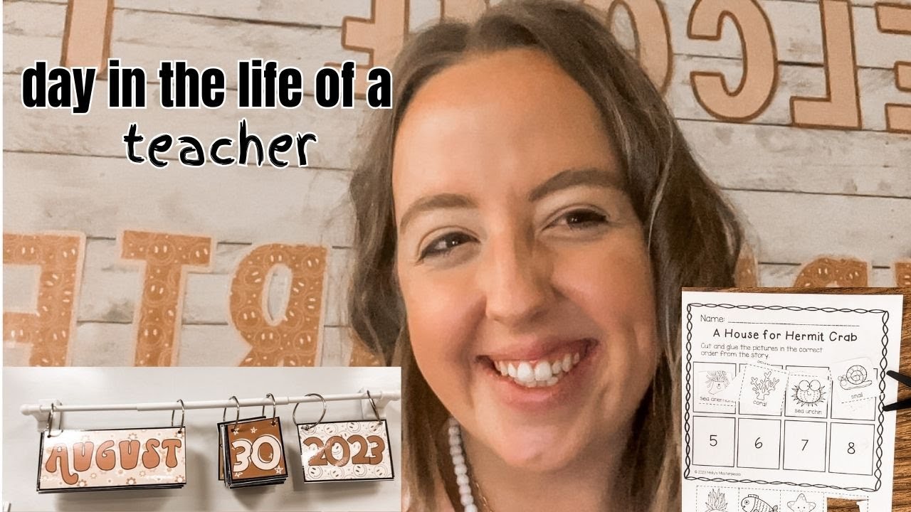DAY IN THE LIFE // first year teacher