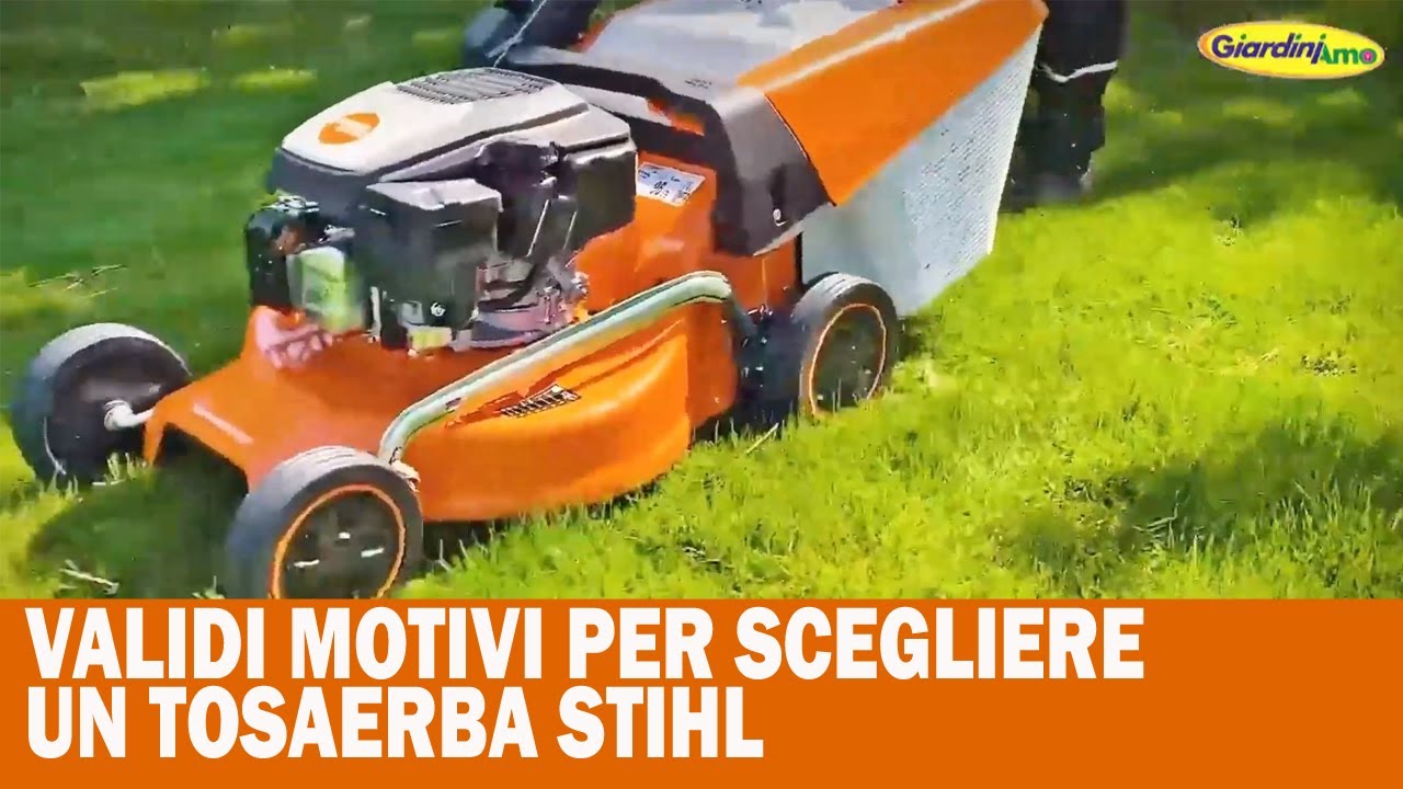 Vi spiego i validi motivi per scegliere un tosaerba STIHL RM 248 - Euro 389,00 (in offerta)