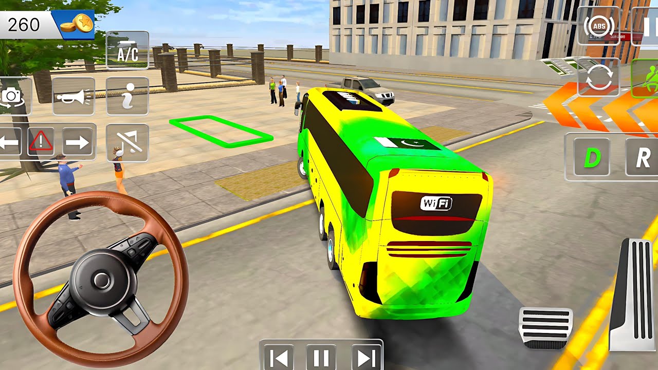 Coach Bus Simulator | City Bus Euro Driving - Android gameplay #22