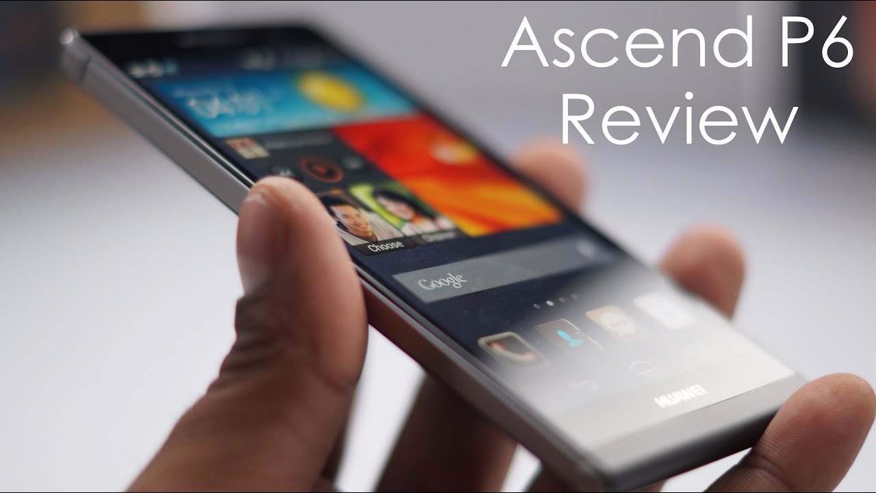 Huawei Ascend P6 (Slimmest Smartphone in the World - 6.18mm) Review