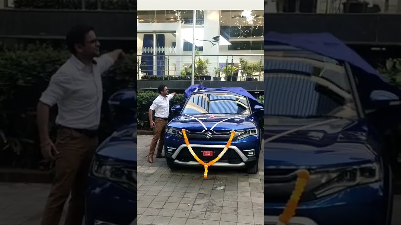Brezza 2022 zxi+ 6AT exuberant blue