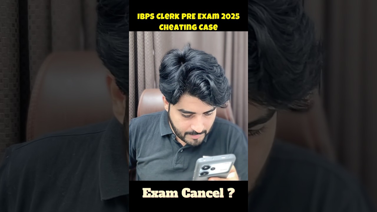 IBPS CLERK PRE Cheating Case #ibpsclerkprelims #vishalsirog