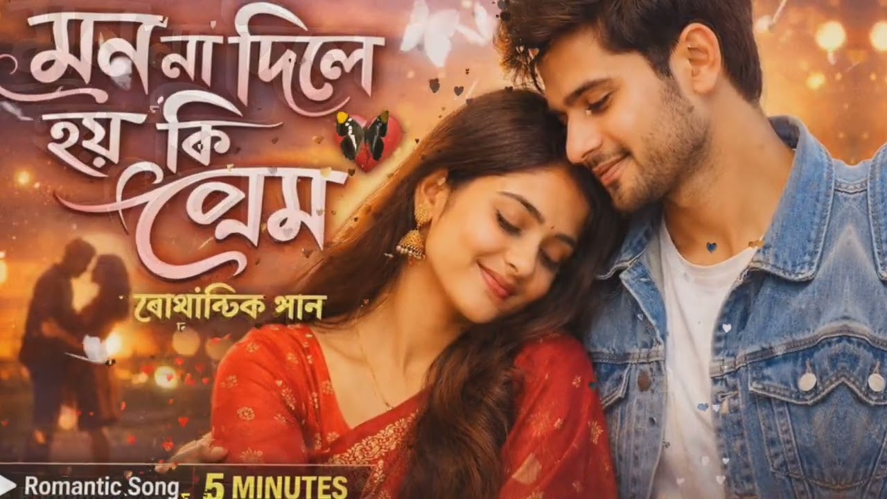 মন না দিলে হয় কি প্রেম | Romantic Bangla Song 2026 | Heart Touching Love Song | New Bangla Lo