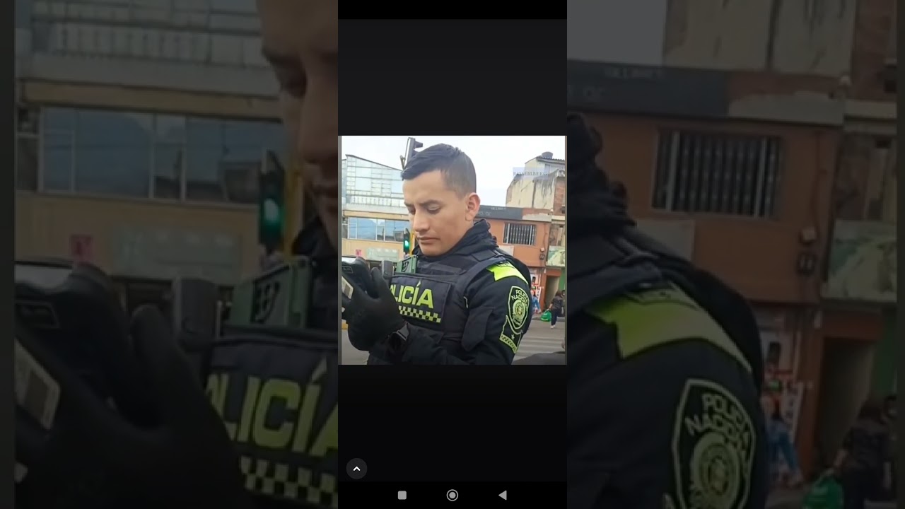 así se le bajan los humos a un policía atarban con  ley