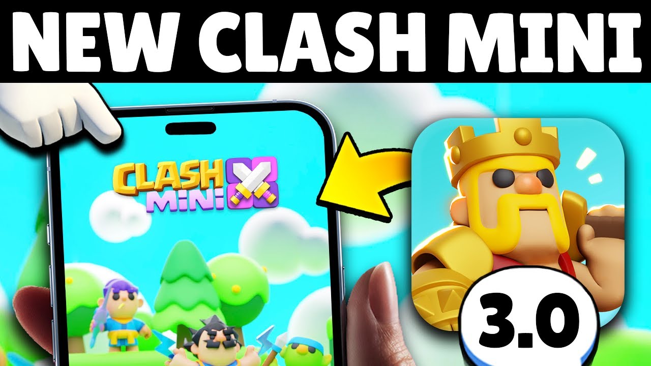 GIOCO TOTALMENTE NUOVO... PROVO CLASH MINI 3.0!