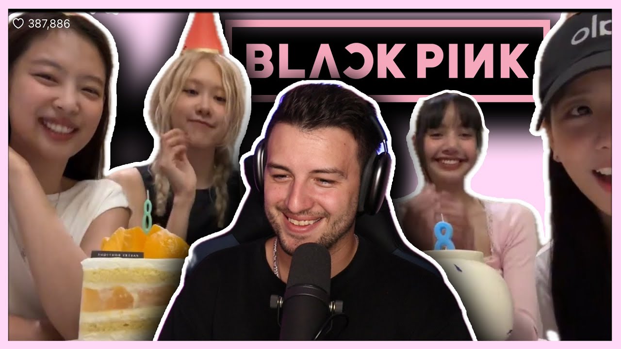 BLACKPINK 8TH ANNIVERSARY LIVE REACTION!