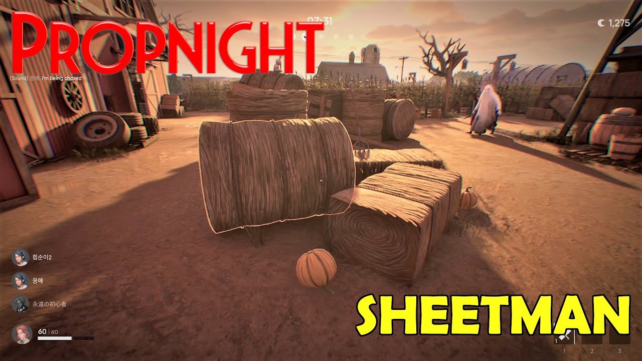 Propnight Survivor Gameplay Against The Sheetman
