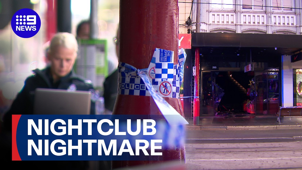 Melbourne nightclub hit by firebombing attack | 9 News Australia