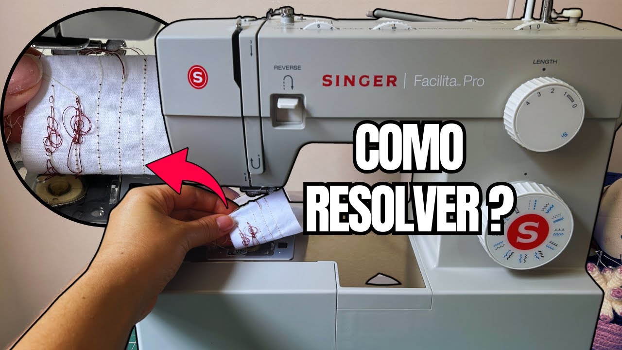 🧵Linha EMBOLADO em baixo da costura-O que fazer