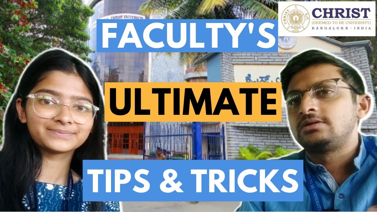 Faculty's Tips & Tricks to Crack Christ University | Questions asked during Interview Round OUT!!!