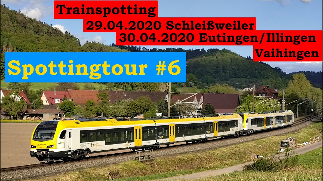 Spottingtour #6 | Murr-Residenzbahn | 29.04/30.04.2020