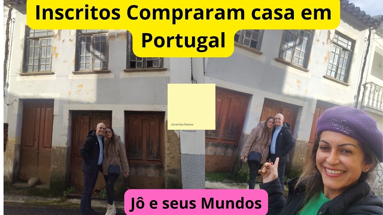 Inscritos  compraram casa para reforma em Portugal J&ocirc; e seus Mundos