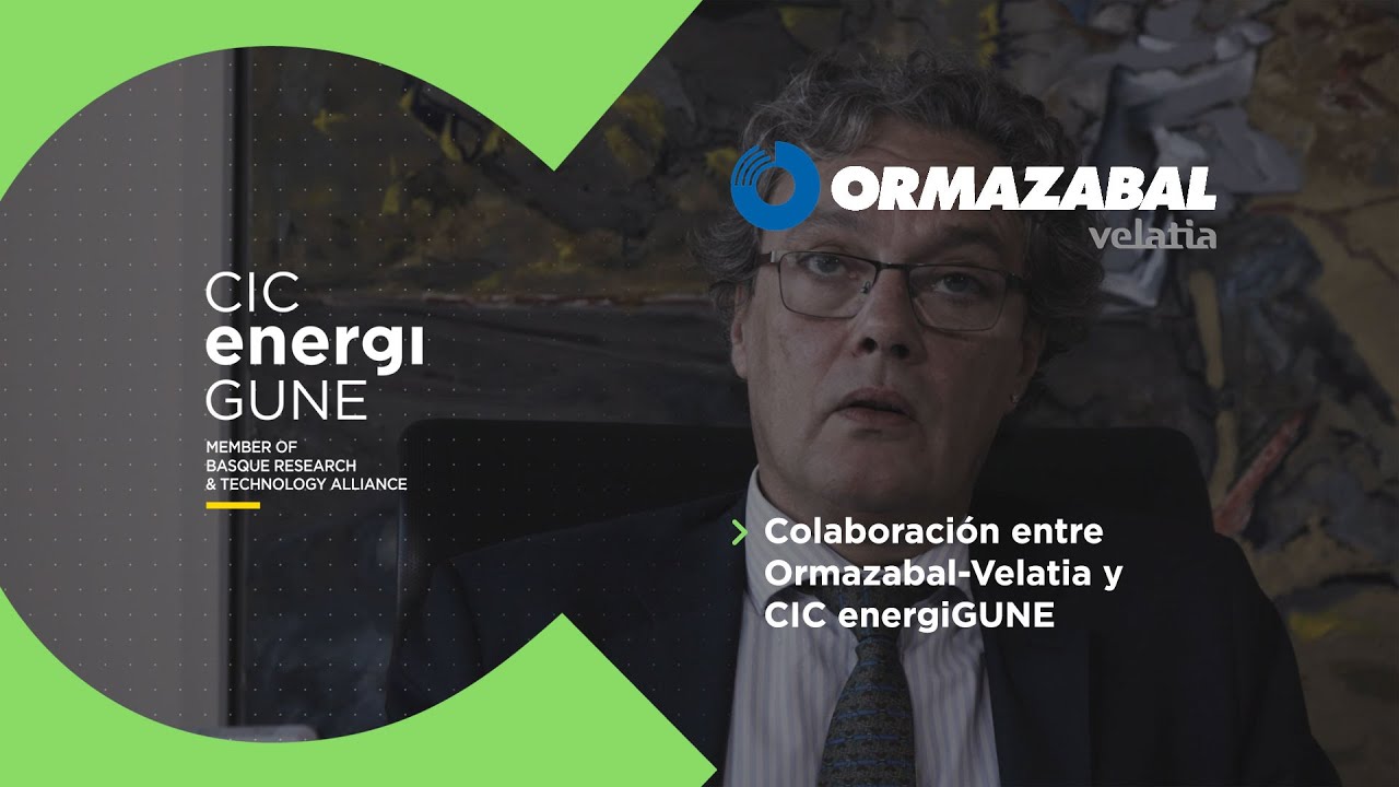 Ormazabal-Velatia y CIC energiGUNE | Colaboración en almacenamiento de energía estacionaria