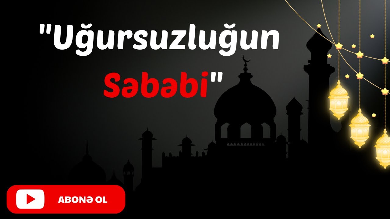 Bəxtim bağlıdır deyənlər MÜTLƏQ İZLƏSİN - Qapıları Açan Dua