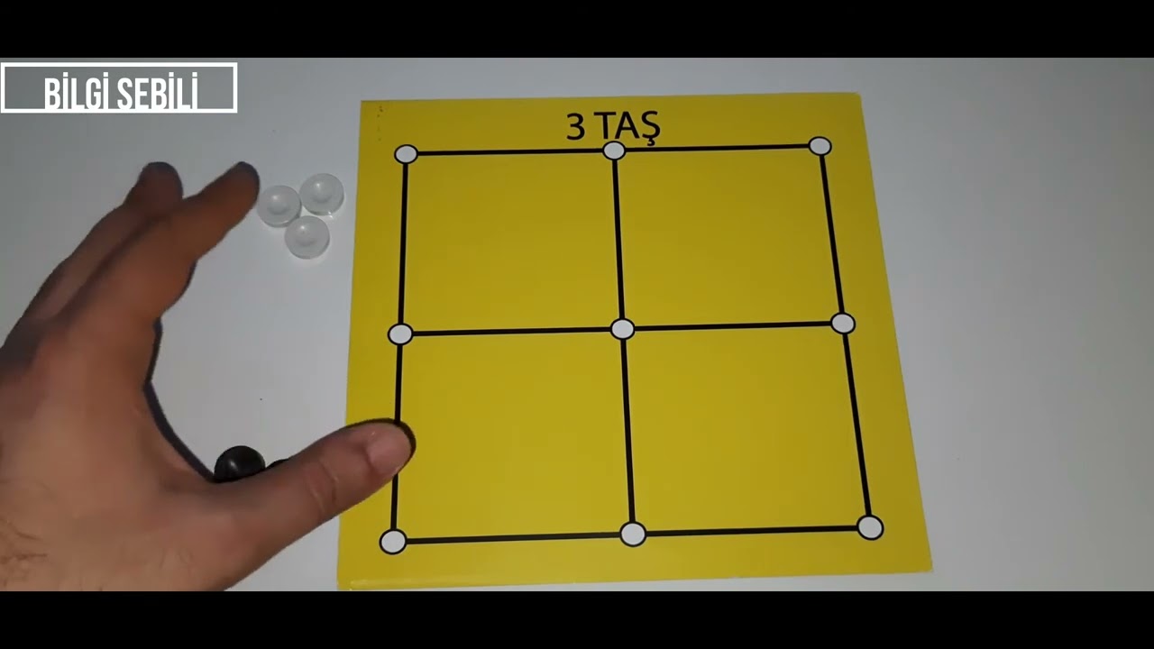 3 Taş oyunu nasıl oynanır? | &Uuml;&ccedil; taş oyunu | Oyun Kuralları | 3 Taş Kutu Oyunu | Bilgi Sebili
