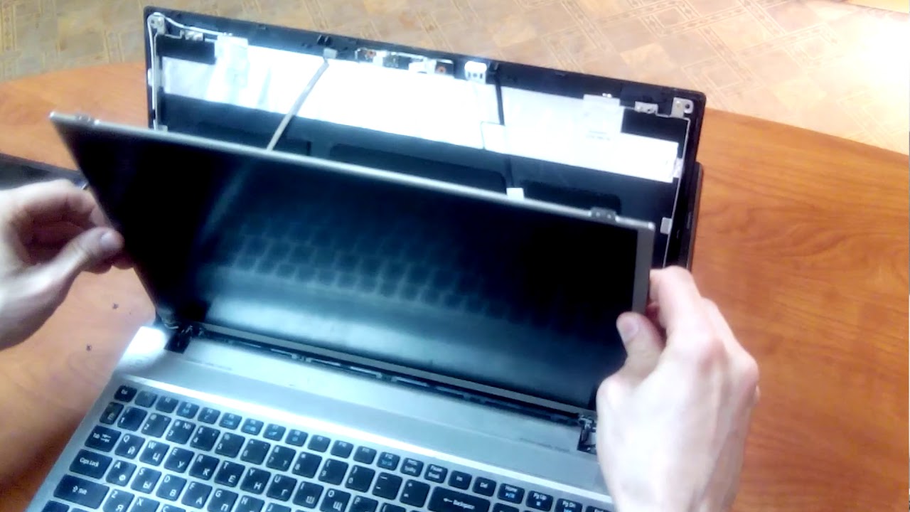 Как заменить матрицу на ноутбуке Acer Aspire V3 571G