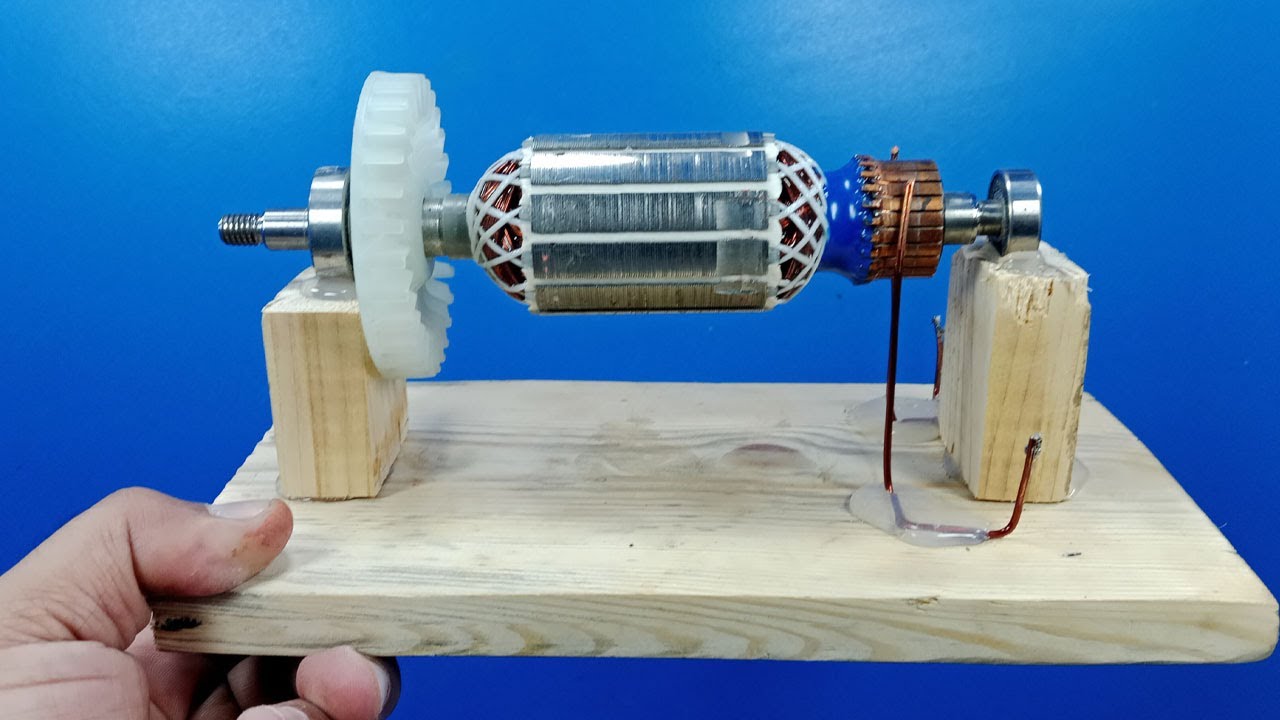 FREE ENERGY Grinding Machine Armature 15000W Electricity Generating System Magnet