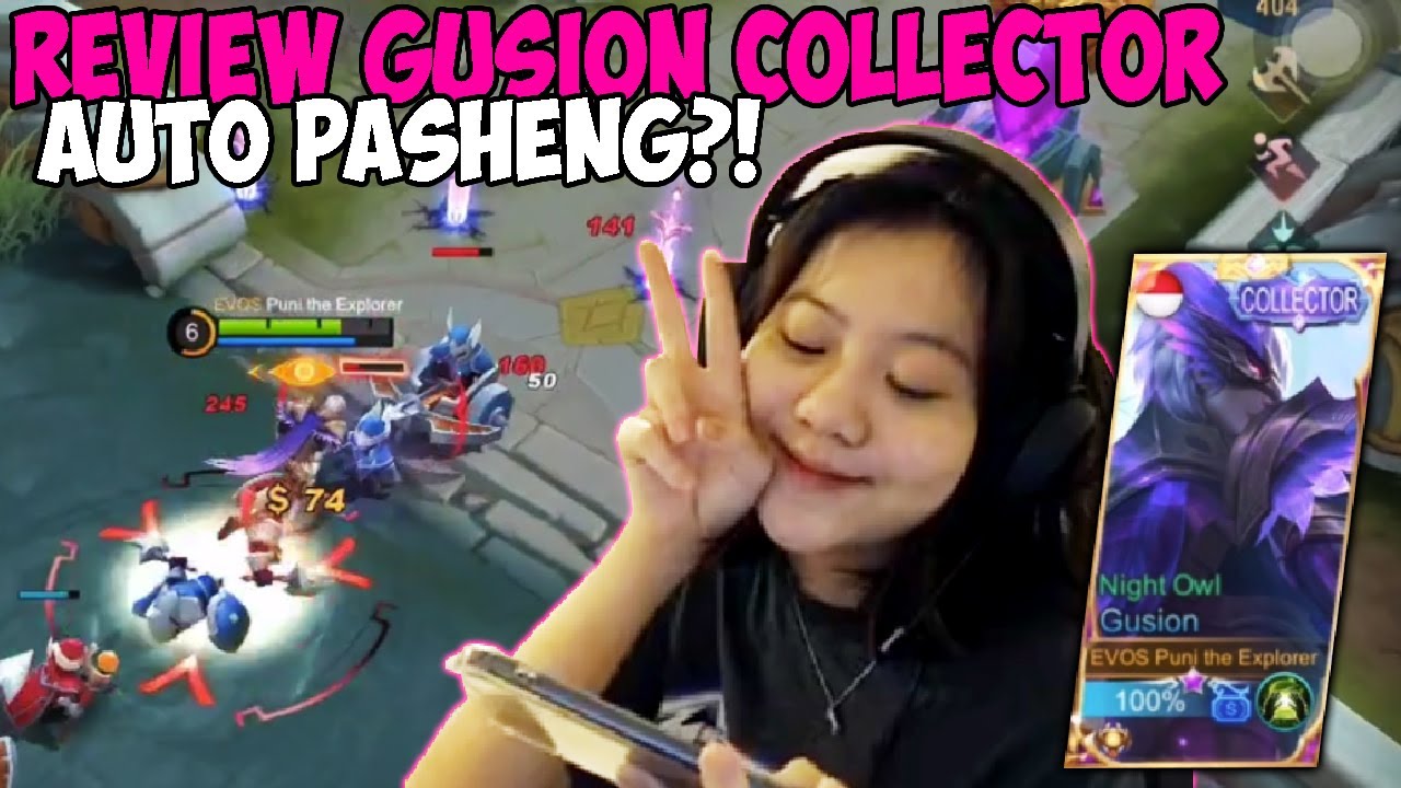 Review Skin Gusion Collector! Seketika Puni Jadi Pasheng?! | Fanny Cynthia