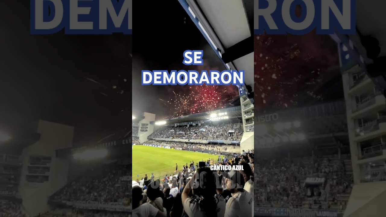 LA PIROTECNIA EN EL CAPWELL SALI&Oacute; CUANDO EL PARTIDO YA HAB&Iacute;A EMPEZADO