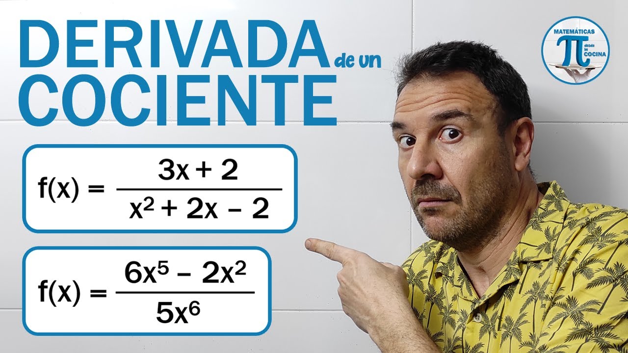 DERIVADA de un COCIENTE | Ejercicio #1