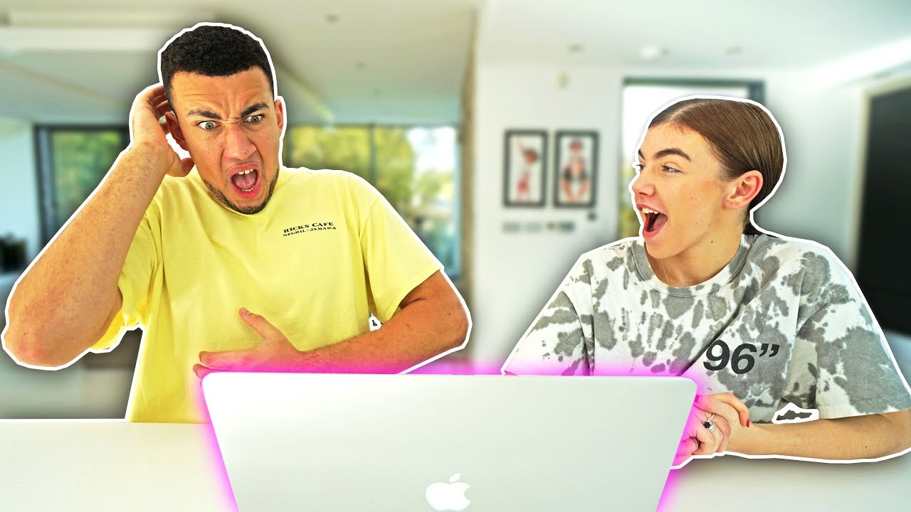 WATCHING MY OLD VIDEOS WITH MY GIRLFRIEND **CRINGE**