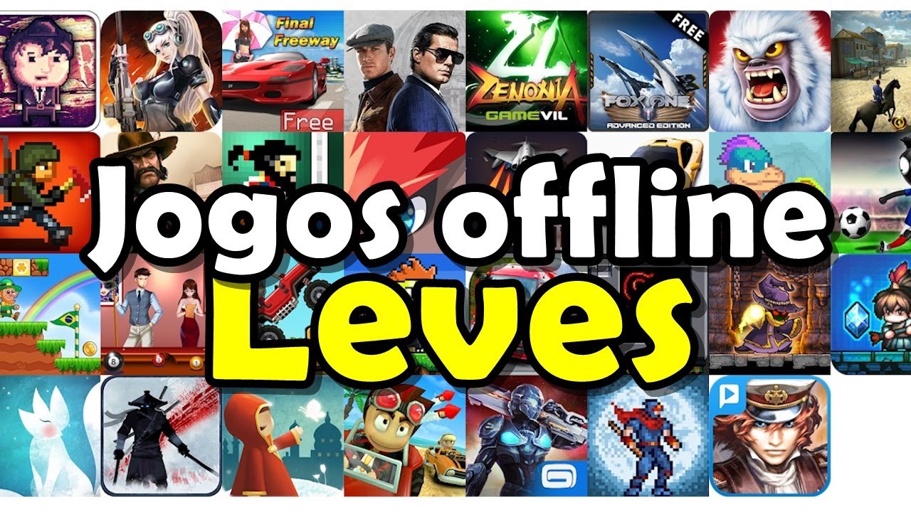 30 JOGOS LEVES E OFFLINE (ANDROID) #1