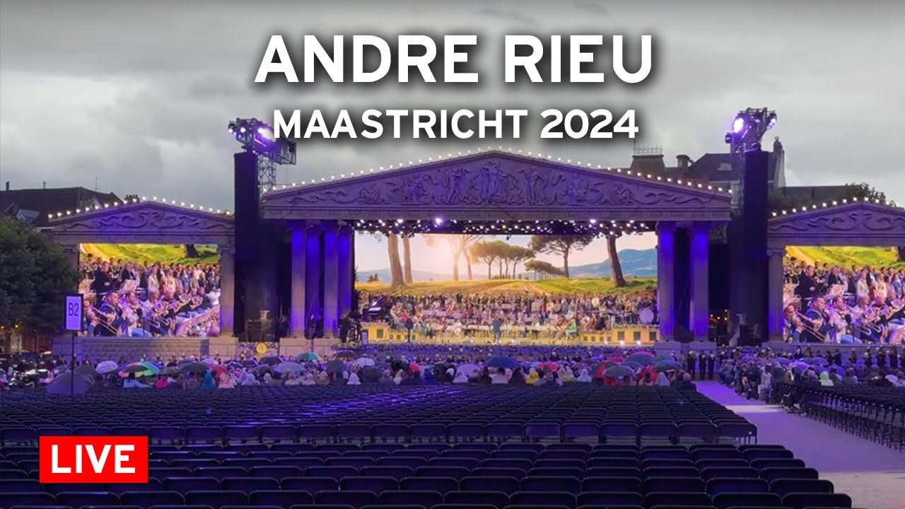🇳🇱 LIVE : André Rieu, Maastricht Vrijthof 2024  (rehearsals)