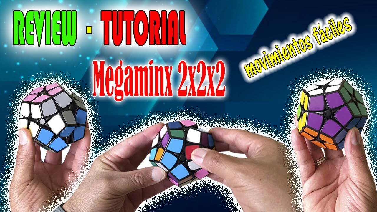 REVIEW / TUTORIAL / Megaminx 2x2x2 / Shengshou / SUPER FACIL / Movimientos Cubo de Rubik 3x3x3