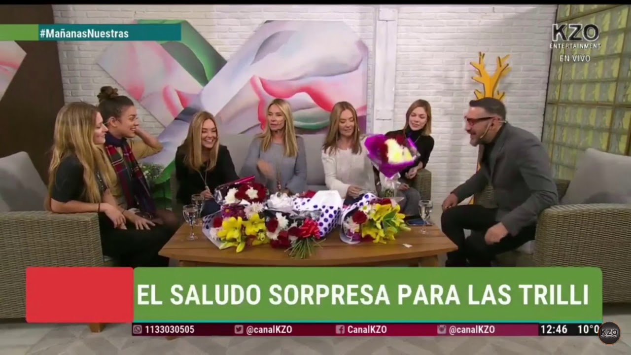 Tercera parte (parte 1) Mañanas Nuestras 5/07/2018 - Trillizas de Oro