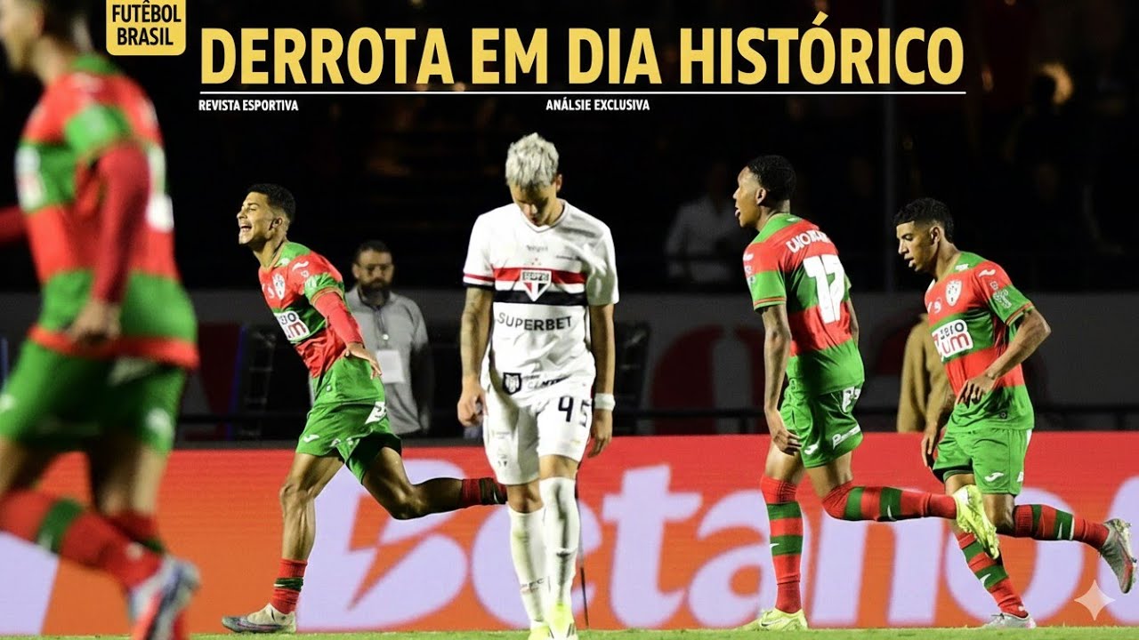 Julio casares renuncia e são Paulo perde para a portuguesa 