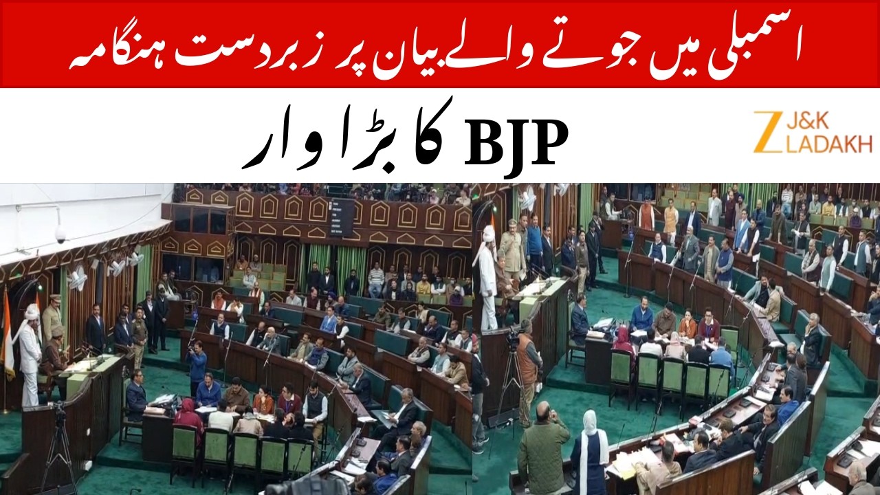 Kashmir Assembly Chaos : BJP Seeks CM Apology Over Controversial Statement | NC