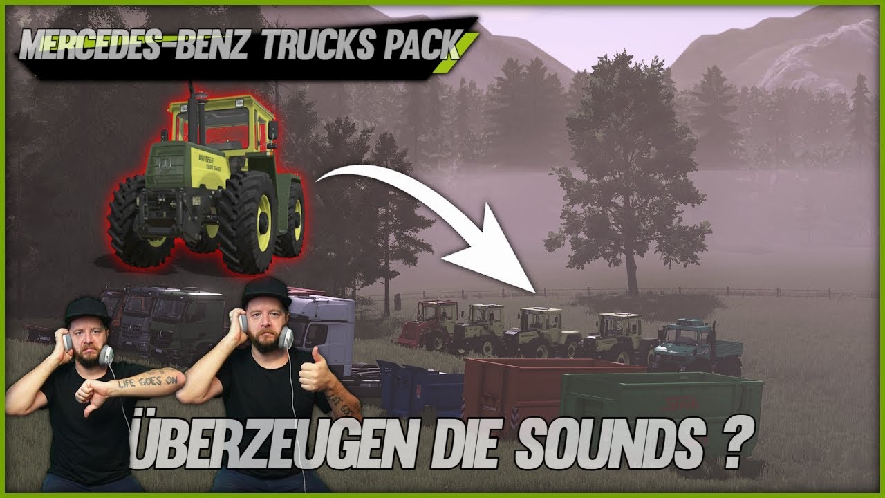 LS25 FIRST LOOK - Mercedes-Benz Trucks Pack DLC - das ist der Inhalt, doch &uuml;berzeugt das DLC ?