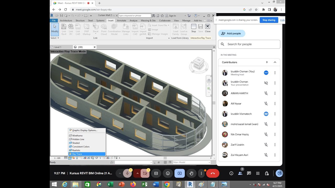 Kursus Sijil REVIT BIM MEP & Architecture Training Course Malaysia - (Kursus Revit Online) 2025 P10