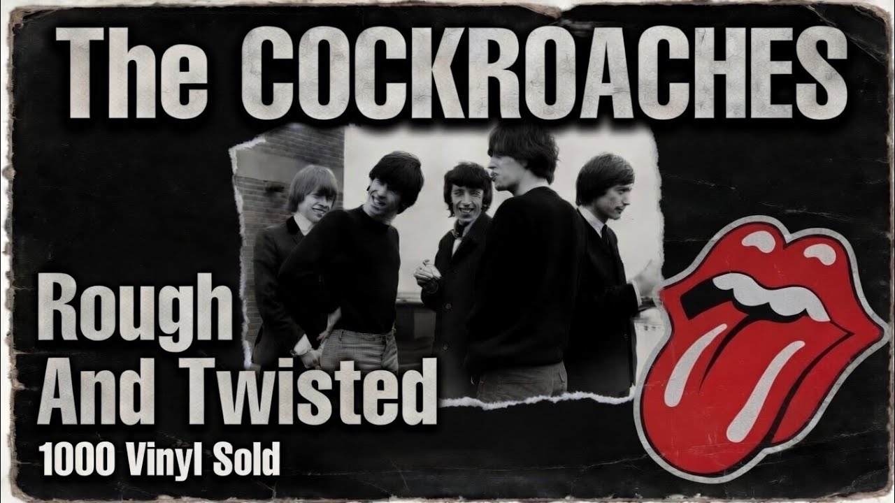 The Cockroaches - Rough and Twisted: Виниловая пластинка, выпущенная тиражом 1000 экземпляров и р...