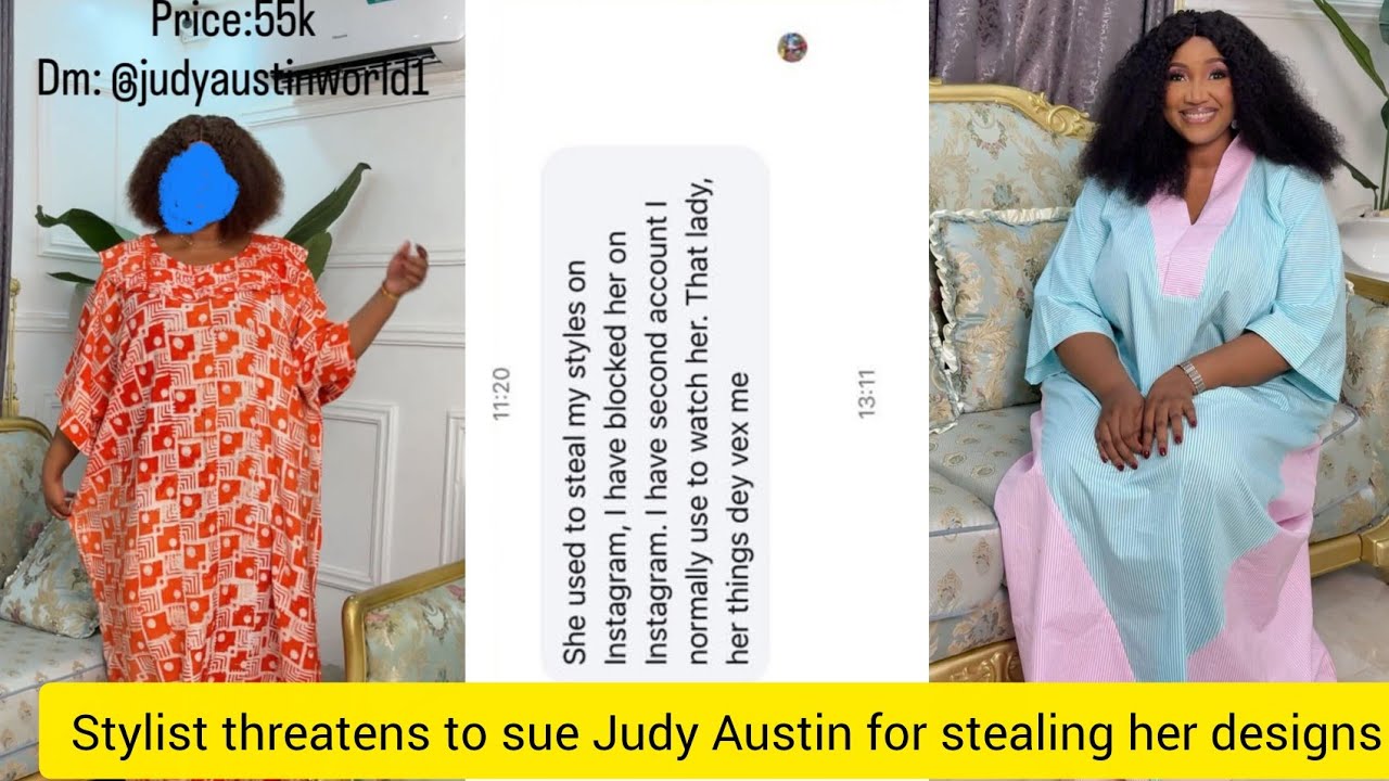 Fashion Stylist threatens to sue Judy Austin for stealing when designs & selling at exorbitant price