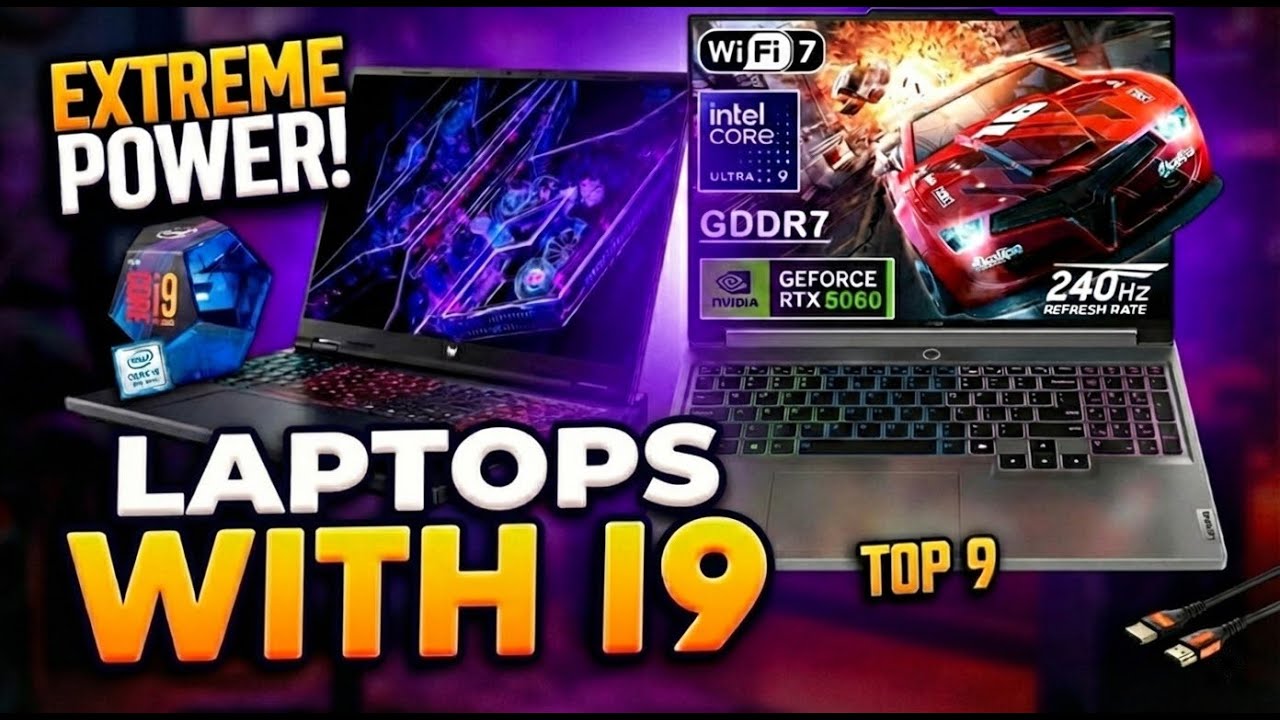 TOP 9 BEST i9 LAPTOPS IN 2026 (Check Out the Best i9 Laptop)