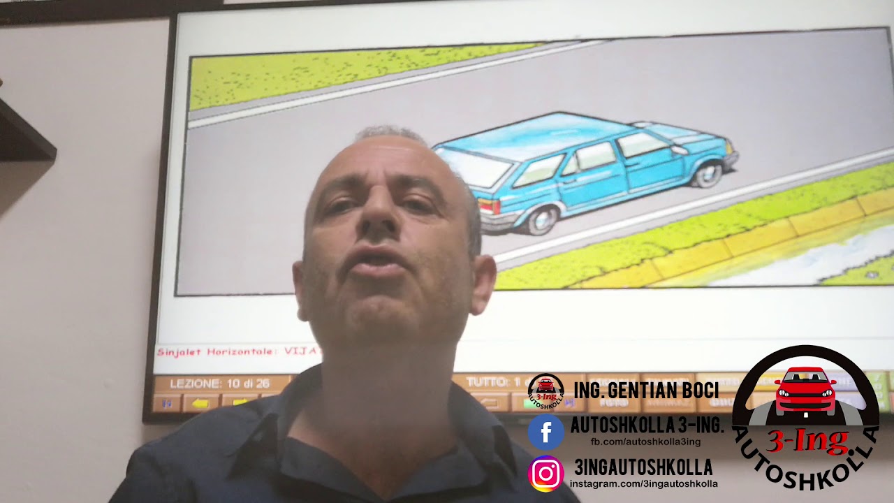 Sinjale Horizontale - AutoShkolla 3ING - Ing. Gentian Boçi