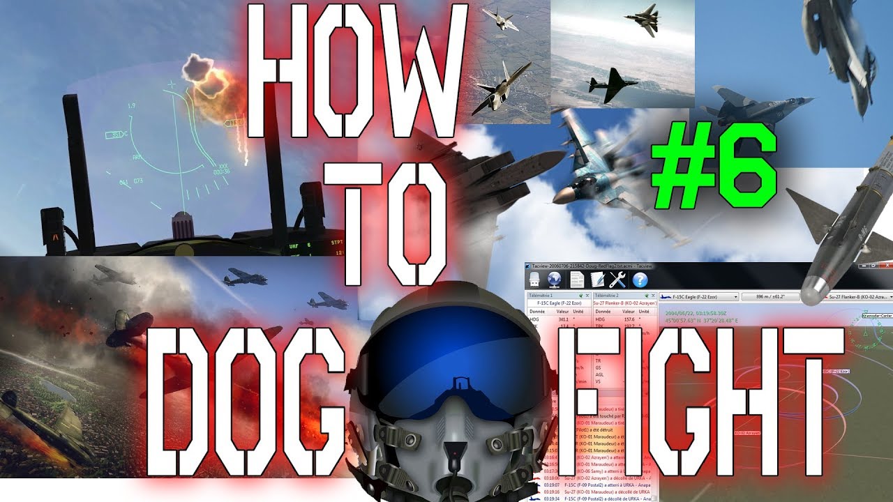 HOW TO DOGFIGHT #6 - 2 VS 1 OFENSIVO - English Subtitles