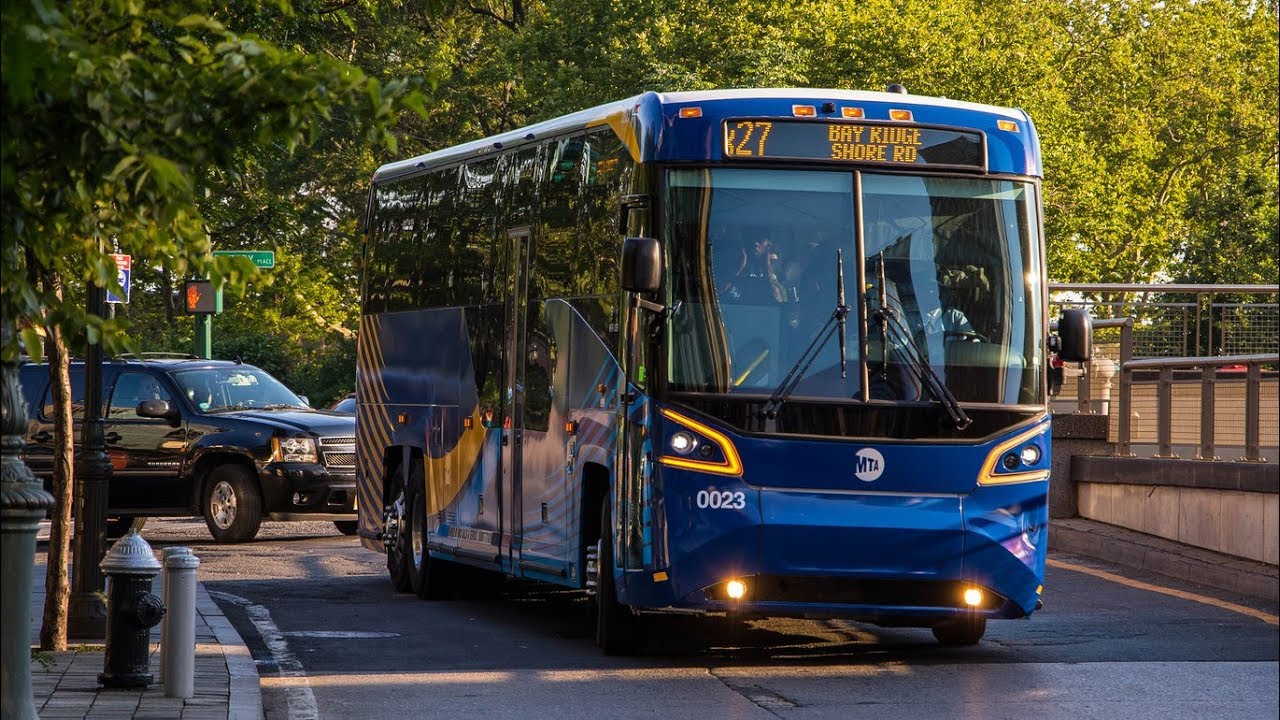 MTA New York City Bus 2018 MCI D45 CRT LE Demonstration Bus 0023 [ Brooklyn Division ]