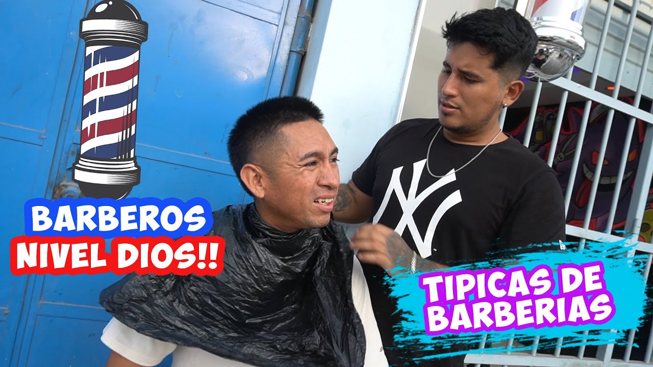 TIPICAS DE BARBERIAS EN EL PERU- SAMIR VELASQUEZ II TEMPORADA 2024