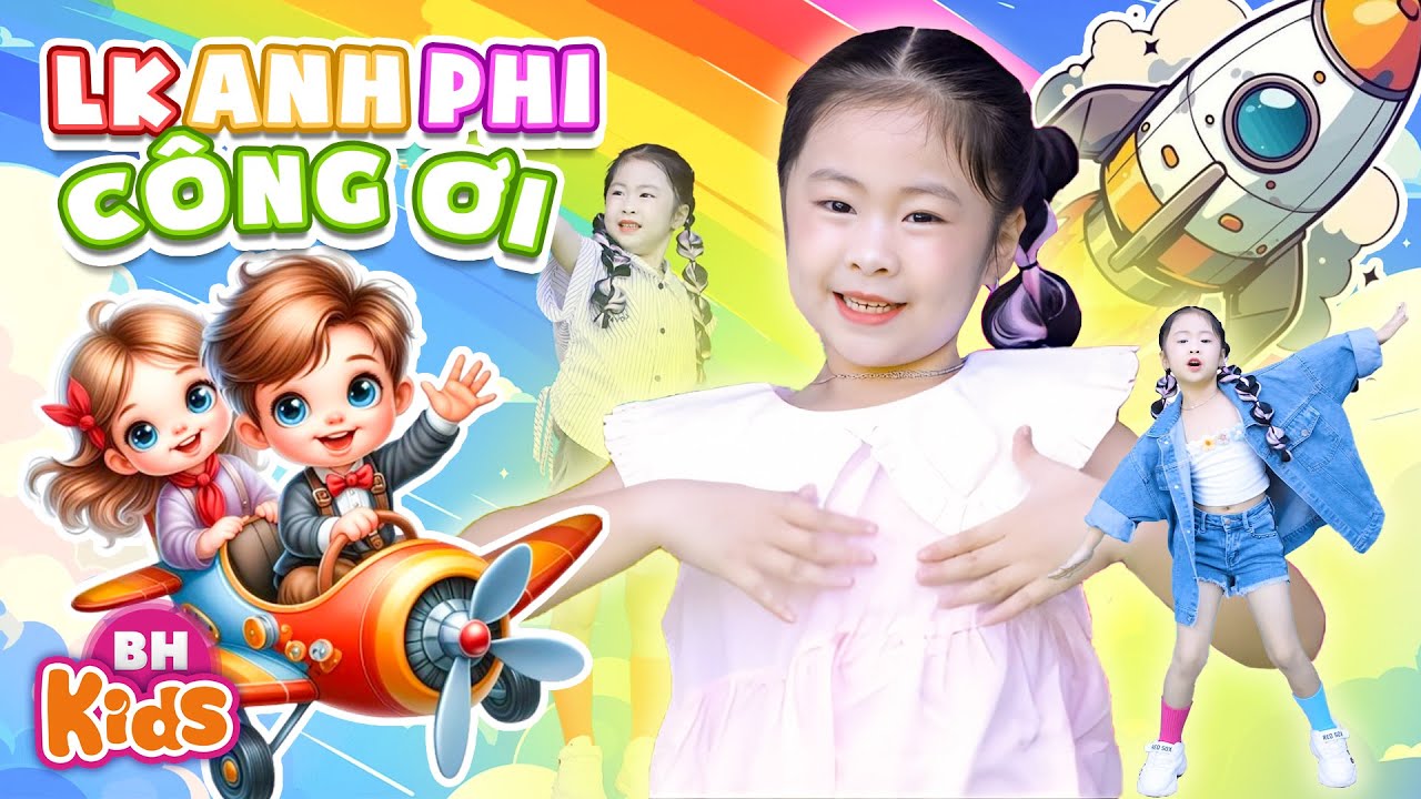 Bài Hát Thiếu Nhi Vui Nhộn Nhất Bé Thích Nghe 2025 - Lk Anh Phi Công Ơi, Anh Hai, Con Heo Đất