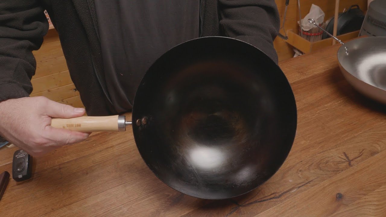 Jak vypálit ocelový wok před prvním použitím