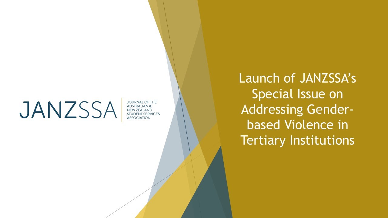 Special Issue Launch: Addressing Gender-based Violence in Tertiary Institutions