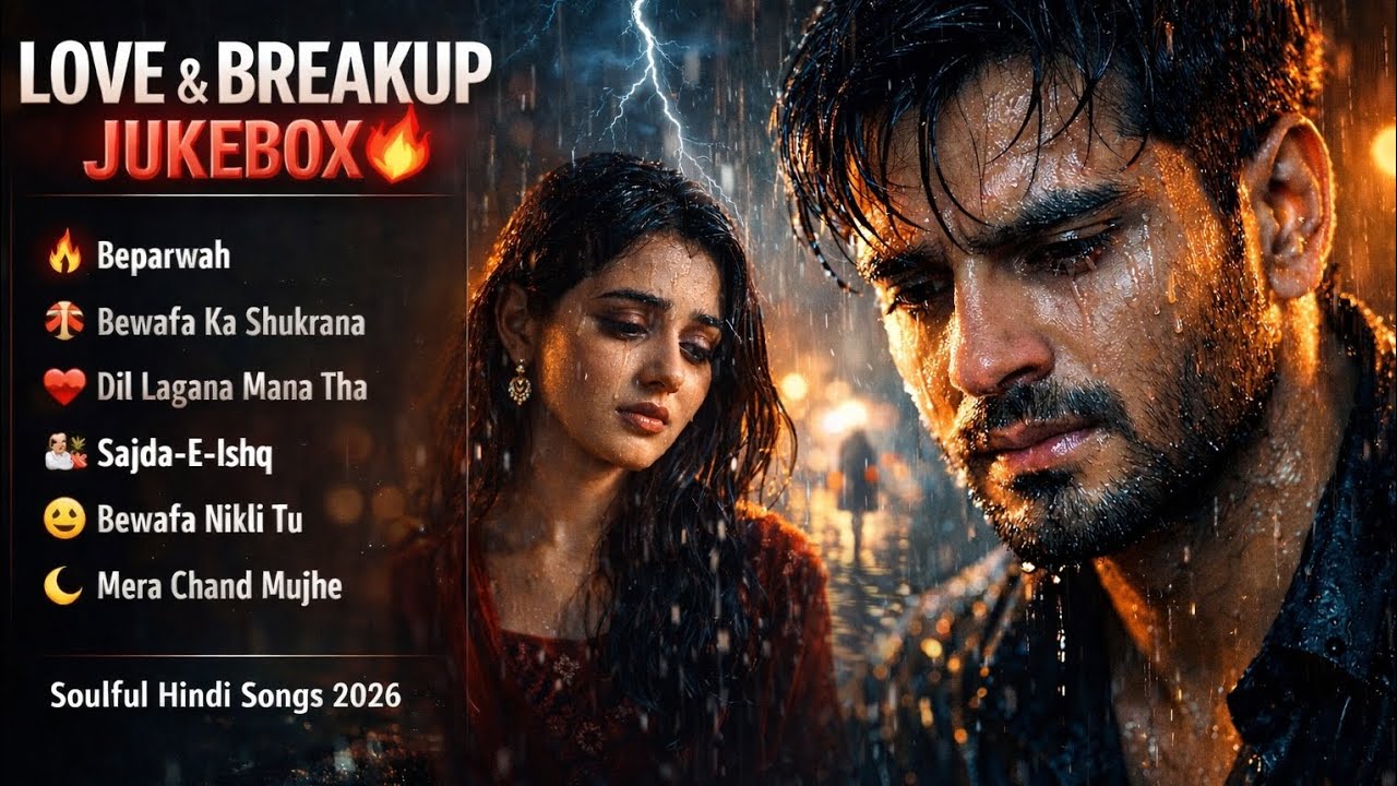 Beparwah 🔥 to Mera Chand Mujhe 🌙 | Heart Touching Love & Breakup Songs | Soulful Hindi Jukebox 2026