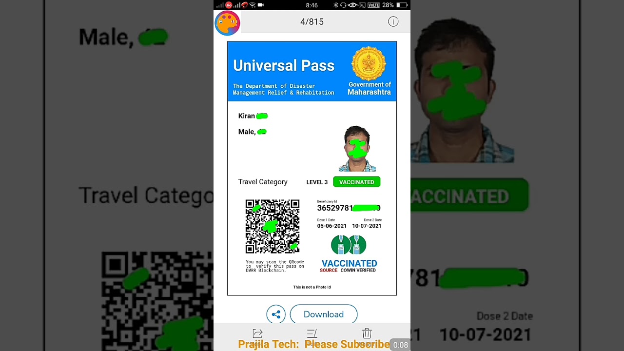 How To Download Maharashtra Local Train Universal E Pass | सार्वत्रिक प्रवास ई पास कसे डाउनलोड करावे