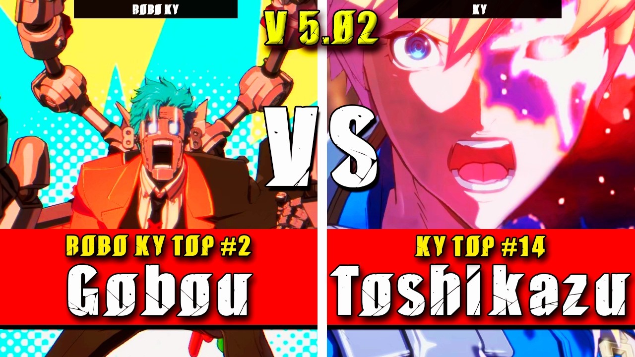 GGST | Gobou (Robo Ky) VS Toshikazu (Ky) | Guilty Gear Strive High level gameplay