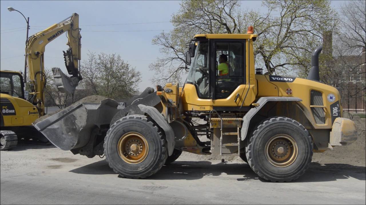 Volvo L70G Wheel Loader At Work